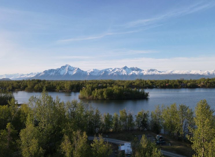 Finger Lake State Recreation Site, Alaska, USA